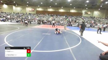 102 lbs Quarterfinal - Forest Dull, MatTime vs Jayson Sanchez, Delta Wrestling Club