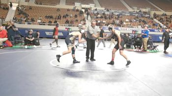 140-D1 Champ. Round 1 - Brody Tilmann, Red Mountain High School vs Mahlon Pobstman, Casteel High School