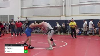 205-S lbs Semifinal - Logan Brown, OH vs Jett Faulk, GA