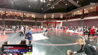 235 lbs Round 1 - Mya Padilla, Oklahoma vs Gabriella Castro, Yukon High School Wrestling