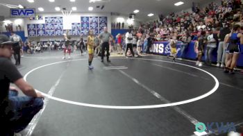 61 lbs Semifinal - Donnie Taylor, El Reno Wrestling Club vs Juliette Rosas 2, OKC Saints Wrestling