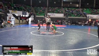 1A-4A 138 Champ. Round 2 - Michael Yafondo, Fultondale vs Christian Mendoza, Ashville