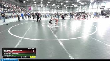 56 lbs Cons. Round 2 - Hendrix Echavarria, Moses Lake WC vs Landon Wendel, Prometheus WC