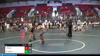 75 lbs Round 5 (6 Team) - Thomas Block, MI Pitbulls vs Hudson Juarez, ARES White