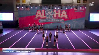 Supreme Loyalty Cheer - Covergirls [2026 L2.1 - Rec Performance Elite - 12Y Day 1] 2026 Aloha Baltimore Showdown