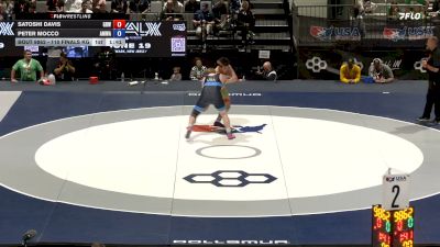 110 Finals kg Champ. Round 1 - Satoshi Davis, Gold Rush Wrestling vs Peter Mocco, ATT/Mocco Wrestling Academy
