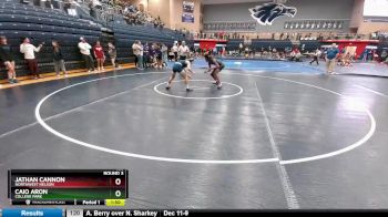 126 lbs Round 3 - Caio Aron, College Park vs Jathan Cannon, Northwest Nelson