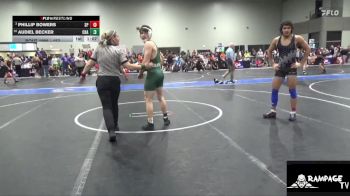 157 lbs Semifinal - Phillip Bowers, SC Punisher vs Audiel Becker, Chapman