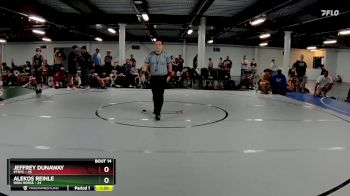 115 lbs Round 4 (8 Team) - Alekos Reinle, Iron Horse vs Jeffrey Dunaway, PTRTC