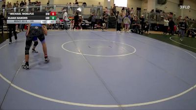 140 lbs Quarterfinal - Elijah Nabors, Ohana HQ Wrestling vs Michael Woelfle, Best Trained Wrestling