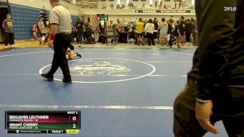 80 lbs Round 1 (4 Team) - Benjamin Leuthner, Charlotte Vikings vs Grant Cherry, Finger Lakes Elite