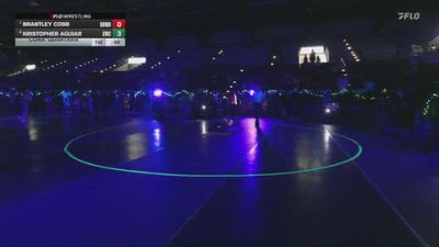 56 lbs Cons. Quarters - Brantley Cobb, Z-Bros Wrestling vs Kristopher Aguiar, Stallions Wrestling Club