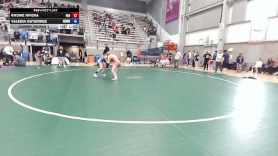 58 kg Cons. Quarters - Emma Mantei, Dundee Wrestling Club vs Briar Lahoe, Thernopolis Wrestling Club