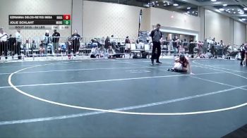 64 lbs Quarterfinal - Ezrianna Delos-reyes Iniba, Nakamura Wrestling vs Jolie Schlaht, Monster Garage