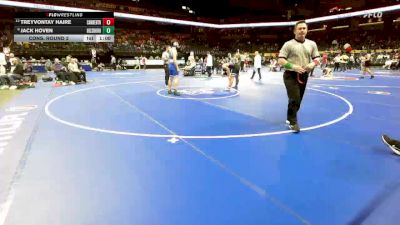 175 Class 3 lbs Cons. Round 2 - Treyvontay Haire, Camdenton vs Jack Hoven, Hillsboro