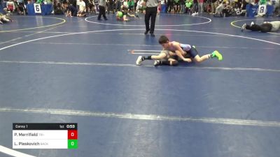 74 lbs Consy 1 - Parker Merrifield, Tri-State Hammers vs Logan Pleskovich, Backbone WC