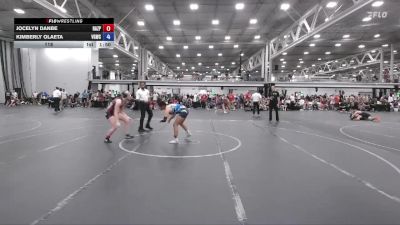 118 lbs Round 1 - Jocelyn Danbe, Razor PinkWave vs Kimberly Olaeta, Venom Girls WC