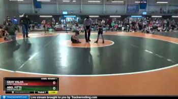 80 lbs Cons. Round 1 - Gray Valas, Husky Wrestling Club vs Abel Fitts, Snead Grizzlies