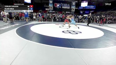 150 lbs Cons. Sub-quarters - Conlan Carlson, MN vs Blase Mele, NJ