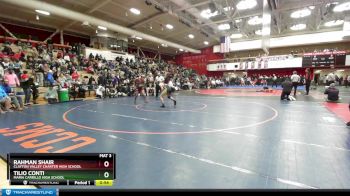 122 lbs Cons. Round 5 - Tilio Conti, Maria Carrillo High School vs Rahman Shair, Clayton Valley Charter High School
