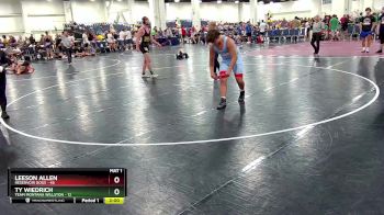 190 lbs Round 2 (10 Team) - Leeson Allen, Reservoir Dogs vs Ty Wiedrich, Team Montana Willston