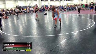 190 lbs Round 2 (10 Team) - Leeson Allen, Reservoir Dogs vs Ty Wiedrich, Team Montana Willston