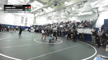 105 lbs Quarterfinal - Audrianna Rodriguez Romero, Citrus Hill vs Aubrey Soto, Camarillo