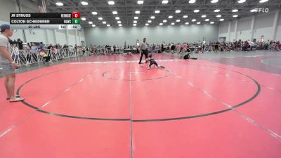 60 lbs Rr Rnd 3 - JR Struss, RedNose Wrestling School - EL vs Colton Scheiderer, Next Level Wrestling Club - EL