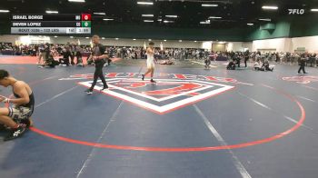 132 lbs Quarterfinal - Israel Borge, MO vs Deven Lopez, CO