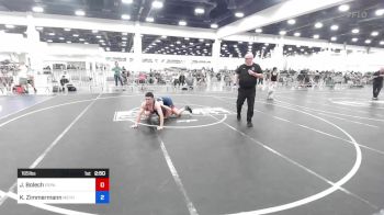 165 lbs 5th Place - Jayden Bolech, Espana WC vs Kris Zimmermann, Methods WC