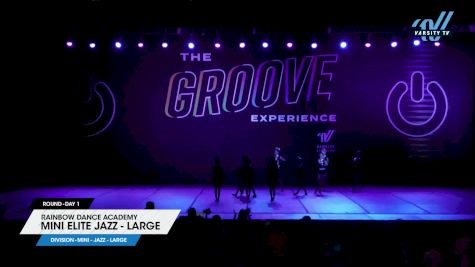 Rainbow Dance Academy - MINI ELITE JAZZ - LARGE [2024 Mini - Jazz - Large Day 1] 2024 GROOVE Dance Grand Nationals