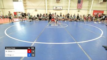 64 lbs Quarterfinal - William Diksa, Steller Trained Vader vs Charlie Krug, Team Alien 1