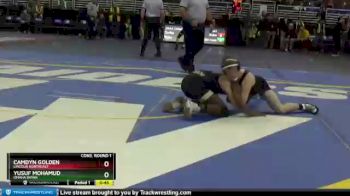 Cons. Round 1 - Camdyn Golden, Lincoln Northeast vs Yusuf Mohamud, Omaha Bryan