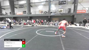 130 lbs Quarterfinal - Christhony Dela Cruz, Coast Wrestling vs Paul Smith, Independent