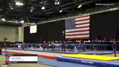 John White - Tumbling, Sonshine Gymnastics. - 2021 USA Gymnastics Championships