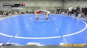 150 lbs 3rd Place - Dayton Hartmann, WI Dual Team 14U vs ZA MCINTOSH, OK Elite 14U Black
