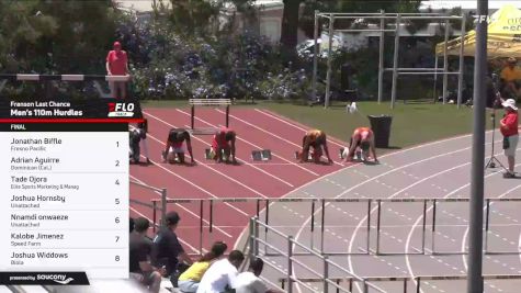 Men's 100m Hurdles, Finals 1
