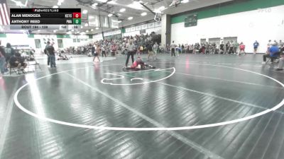 138 lbs Cons. Round 1 - Alan Mendoza, Kansas City Training Center vs Anthony Reed, Purler Wrestling Academy