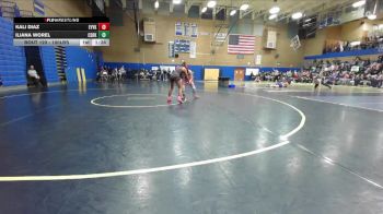 100lbs Champ. Round 2 - Iliana Worel, Castle Rock (Girls) vs Kali Diaz, East Valley (Yakima) (Girls)