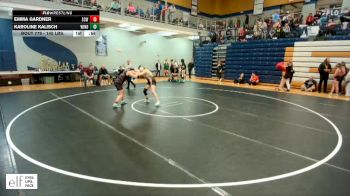 145 lbs. Cons. Round 3 - Emma Gardner, St. Charles West vs Karoline Kalisch, Windsor (Imperial)