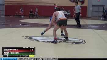 149 lbs 3rd Place Match - Peter McCusker, Millikin vs Chris Martinez, Simpson