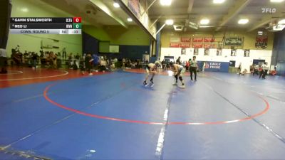138 lbs Cons. Round 5 - Gavin Stalsworth, Sultana vs Neo Li, Irvine