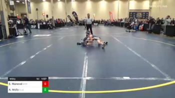 95 lbs Prelims - Evan Maneval, Midd-West vs Alex Wylly, Allegheny Valley