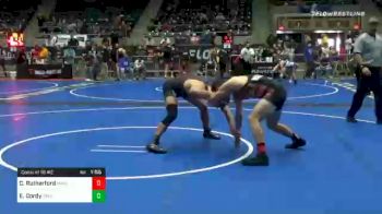 160 lbs Consolation - Christian Rutherford, Mayo Quanchi vs Eli Cordy, Standfast