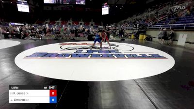 132 lbs Cons 16 #1 - Robert Jones, CA vs Jose Limones, CA