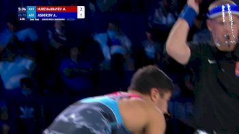 79 kg Semifinal - Makhambet Nurzhaubayev, Kaz vs Ashraf Ashirov, Aze