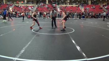 105 lbs Champ. Round 2 - Cash McVay, South Central Punishers vs Adryn Carter, Maize Wrestling Club