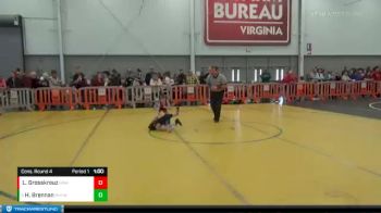 45 lbs Cons. Round 4 - Harrison Brennan, Reston Herndon Youth Wrestling vs Lincoln Grosskreuz, Guerrilla Wrestling Associatio