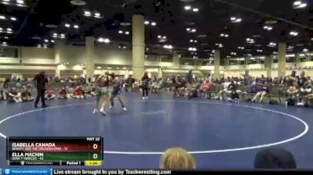 185 lbs Champ Round 1 (16 Team) - Isabella Canada, Beauty And The Creason Iowa vs Ella Machin, Iowa T-Wrecks