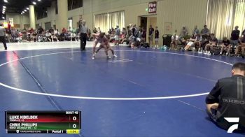 126 lbs Quarters & 3rd Wb (32 Team) - Luke Kibelbek, TNWA #2 vs Chris Phillips, West Georgia WC